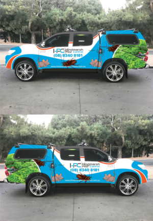 Car Wrap Design by Shumaila Kiran for Hindmarsh Pest Control | Design: #24490142
