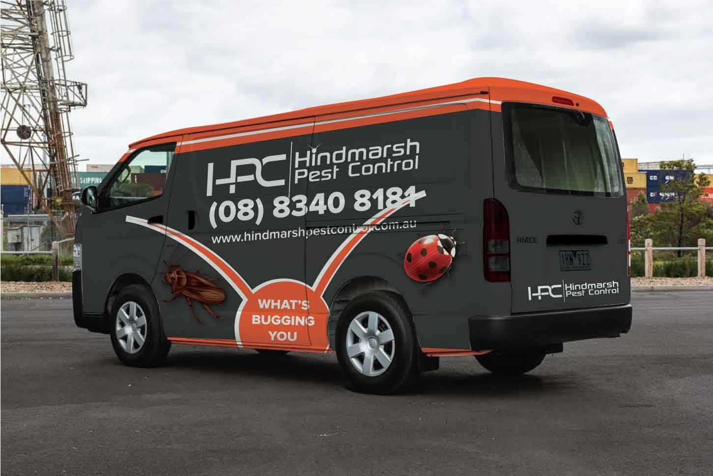 Car Wrap Design by Shumaila Kiran for Hindmarsh Pest Control | Design #24492980