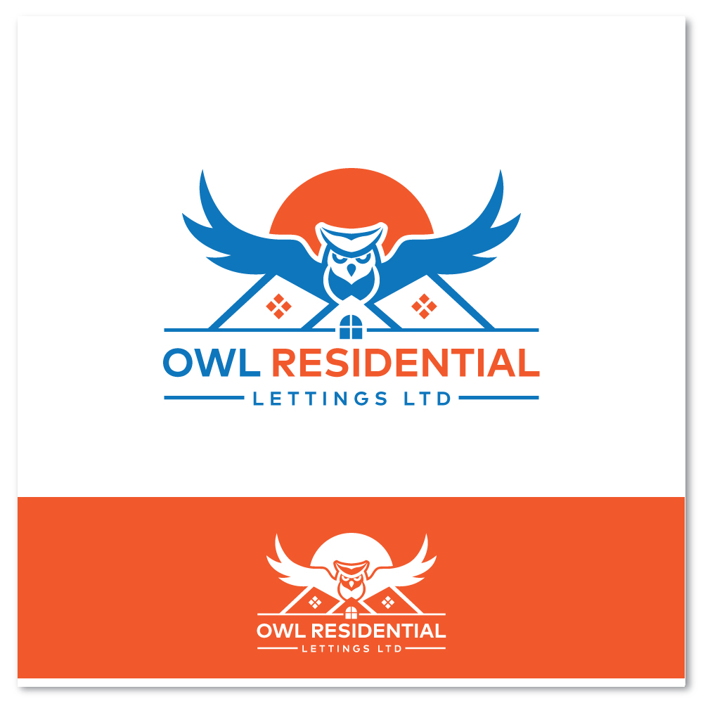 Logo Design by Sujit Banerjee for Owl Residential Lettings Ltd | Design #24450469