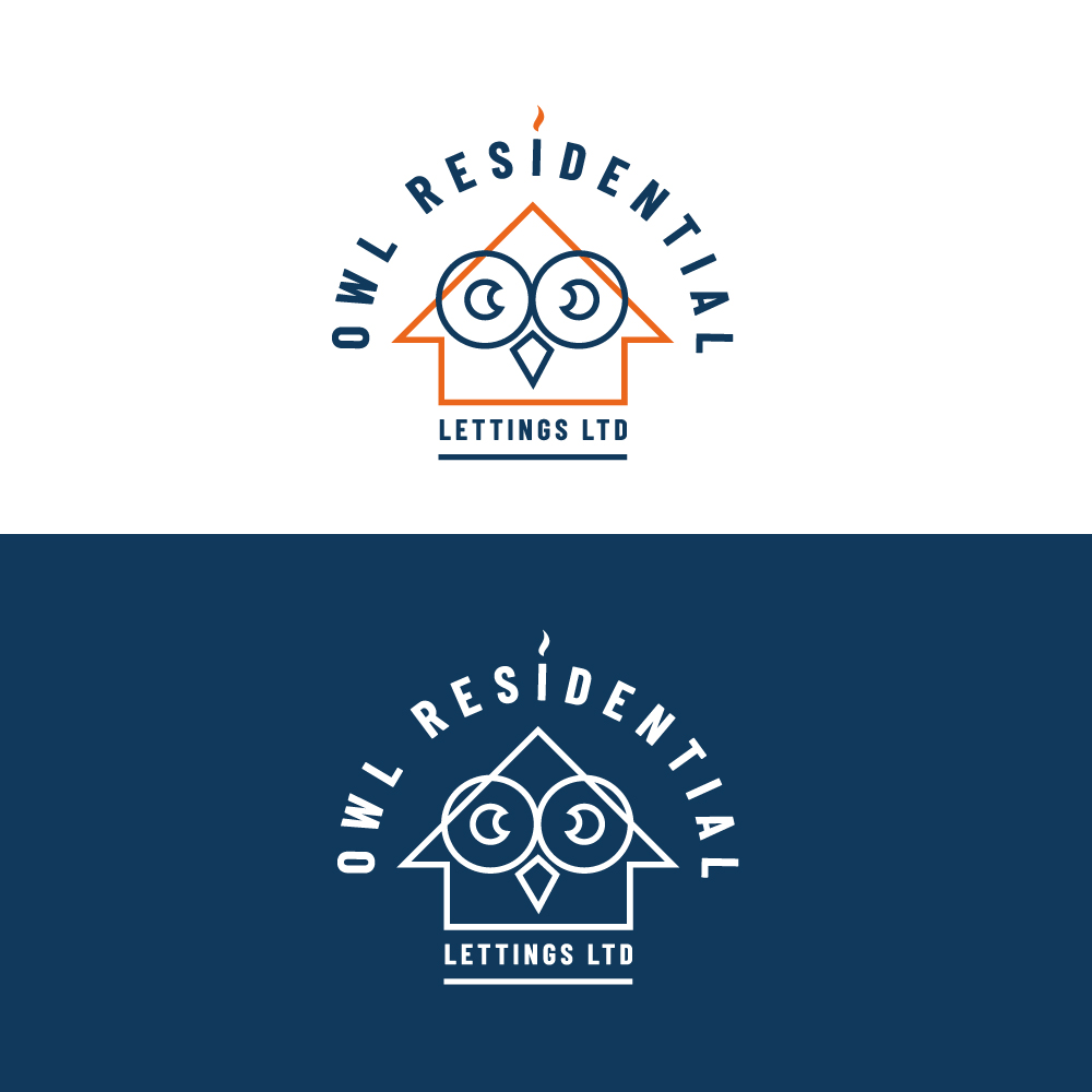 Logo Design by Sujit Banerjee for Owl Residential Lettings Ltd | Design #24450471