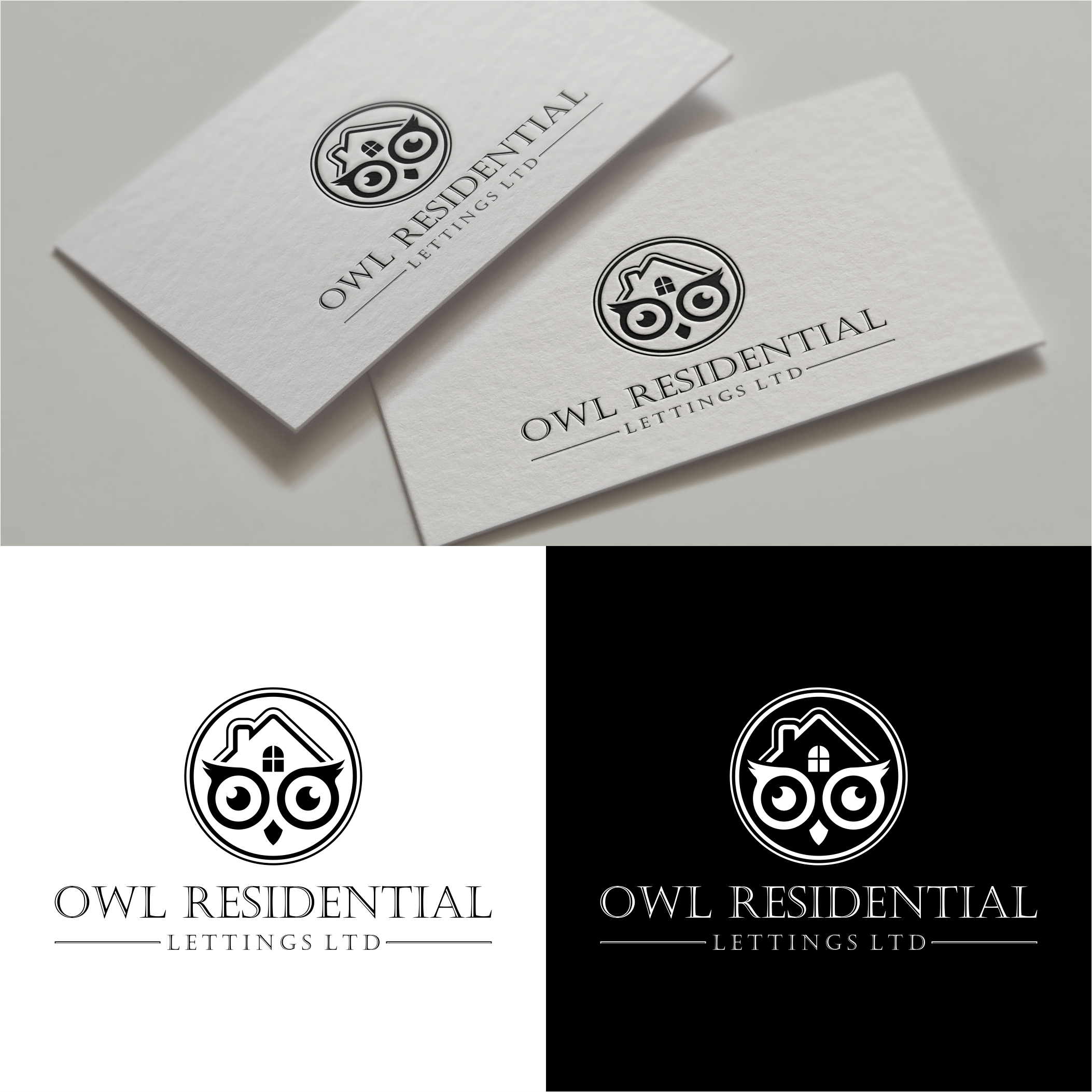 Logo Design by tejo for Owl Residential Lettings Ltd | Design #24444853