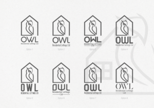 Logo Design by Gellert Fulop for Owl Residential Lettings Ltd | Design: #24509643