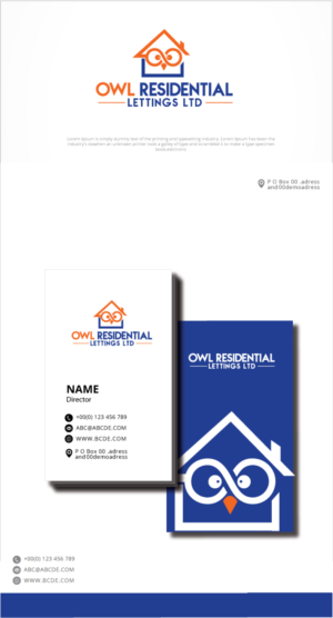 Logo-Design von graphicevolution für Owl Residential Lettings Ltd | Design: #24441908