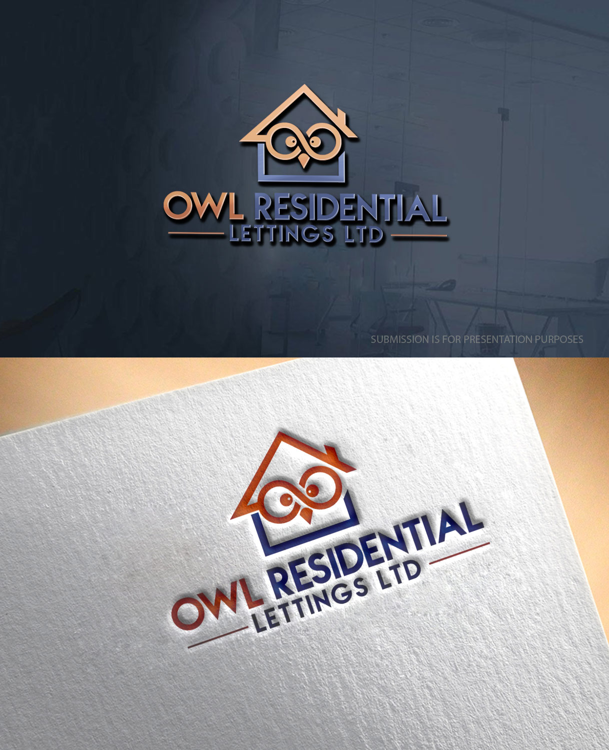 Logo Design by graphicevolution for Owl Residential Lettings Ltd | Design #24441910