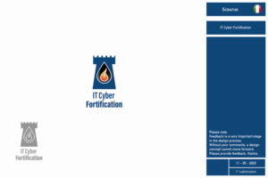 IIT Cyber Fortification | Logo Design by InkThink by Scaurus