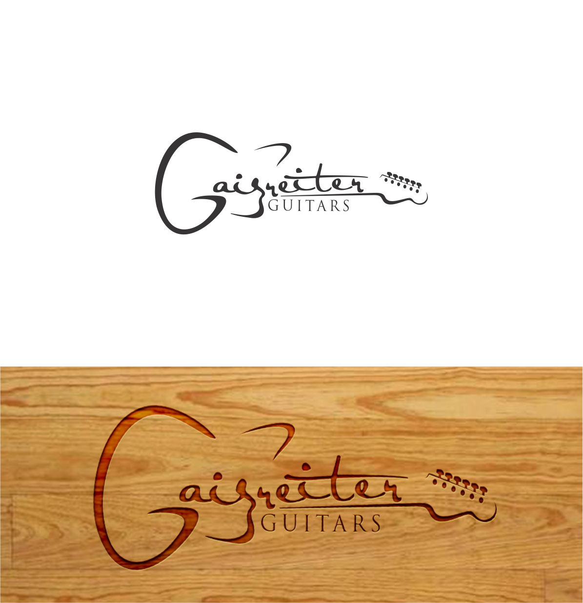 Logo Design by amongraga for Gaisreiter Guitars | Design #24443511