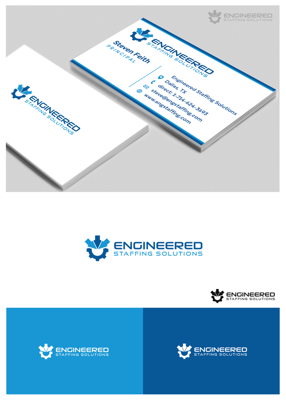 Design de Logo par goranvisnjic82 pour Engineered Staffing Solutions | Design #24503250