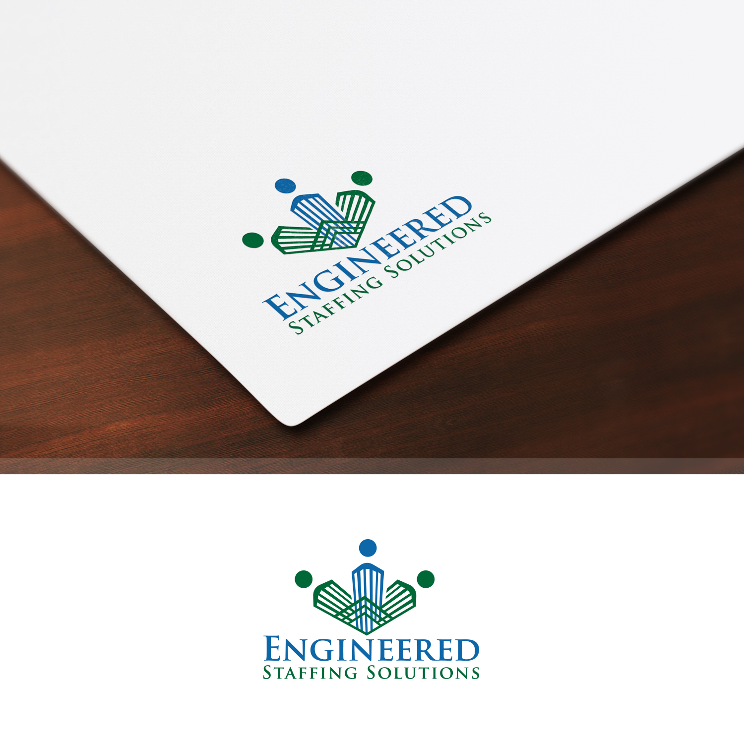 Logo Design by Maxo-Biz for Engineered Staffing Solutions | Design #24440373