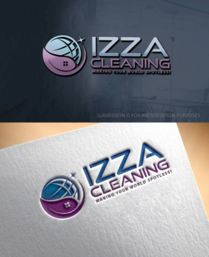 Izza Cleaning | Logo Design by graphicevolution