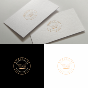 SPREADIT! - Home-made Almond Milk & Butter | Logo Design by ZiangArt_Studio