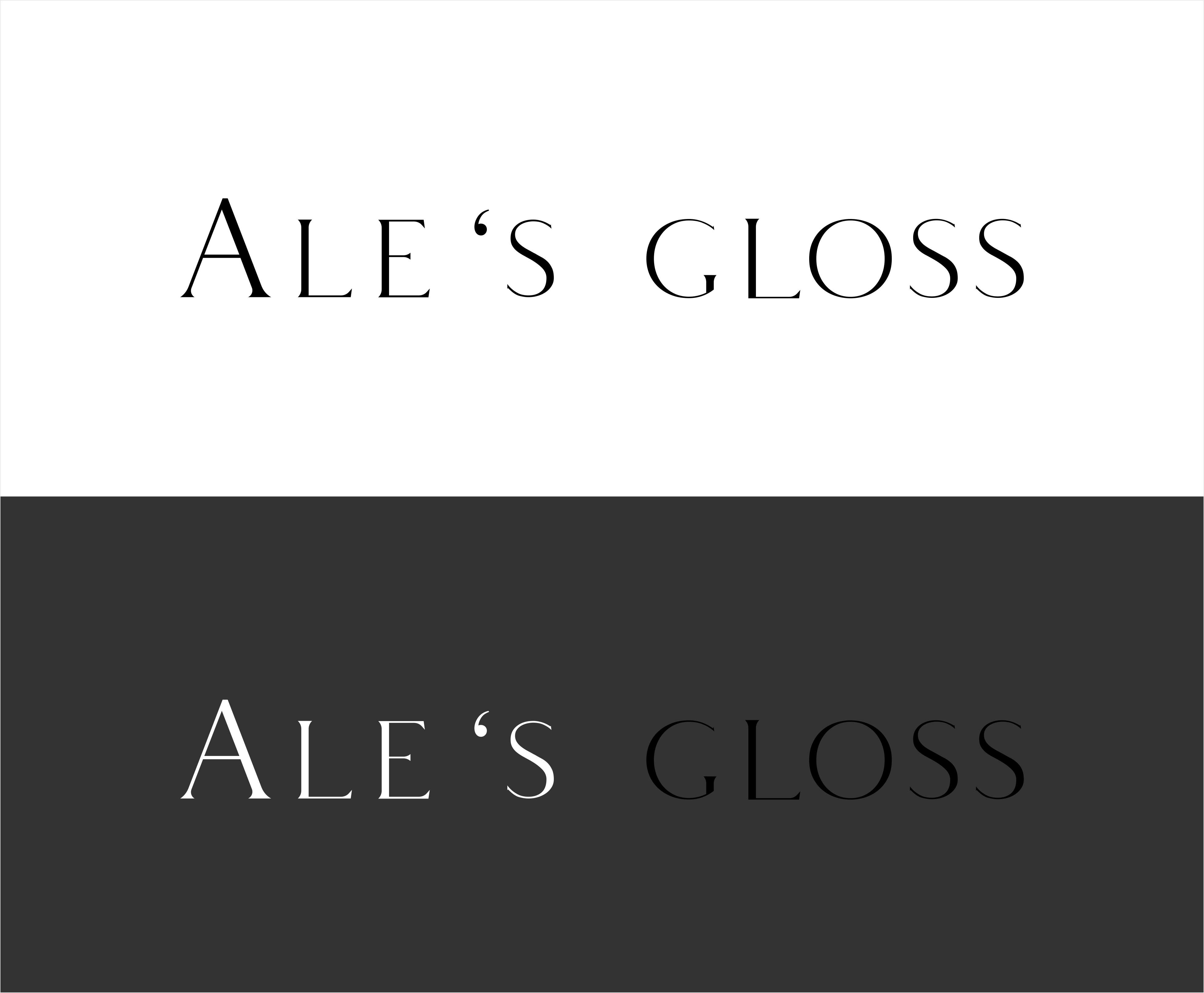 Design de Logo par vta pour Ale's gloss | Design #24435246