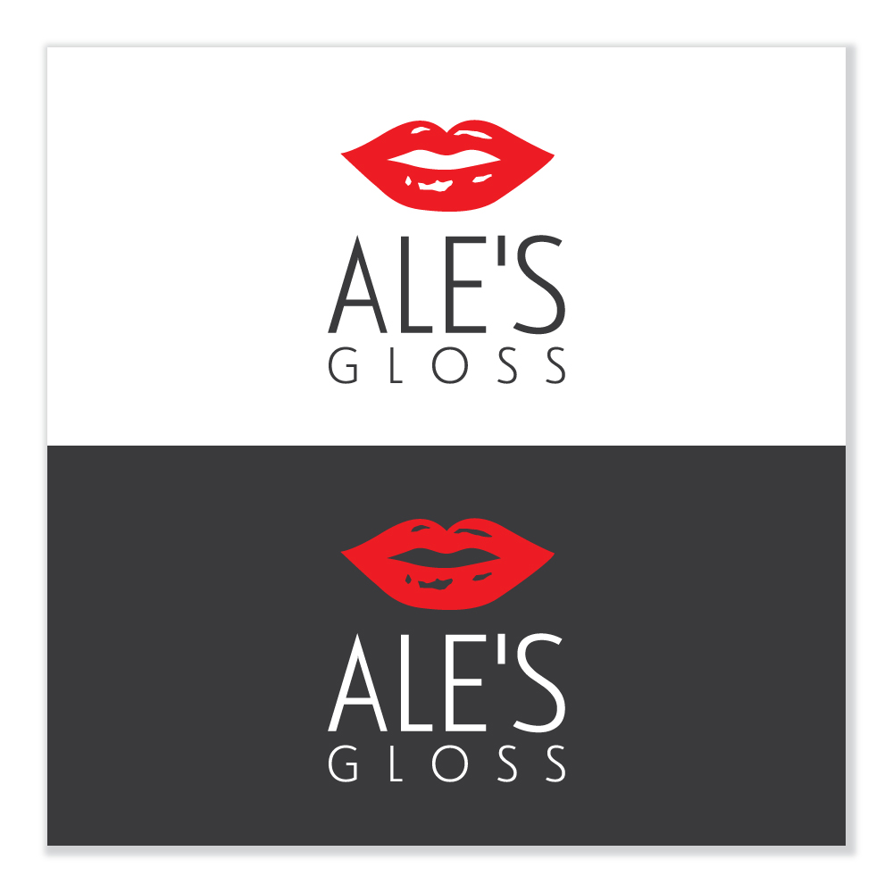 Logo Design by Sujit Banerjee for Ale's gloss | Design #24440722