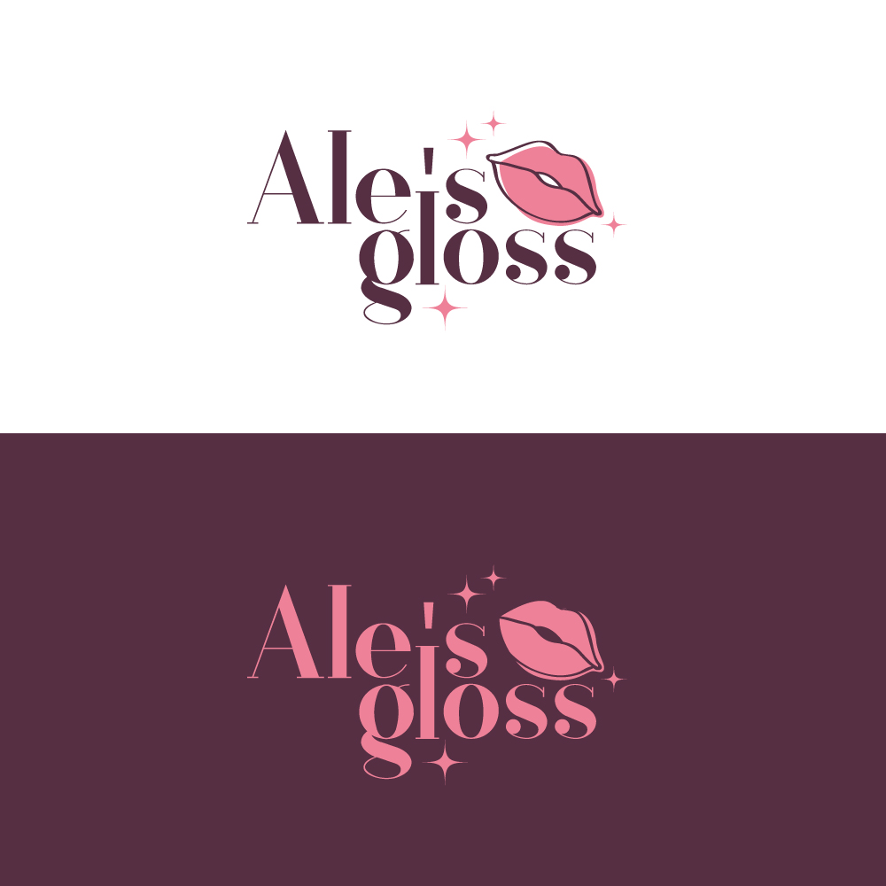 Logo Design by Sujit Banerjee for Ale's gloss | Design #24440723