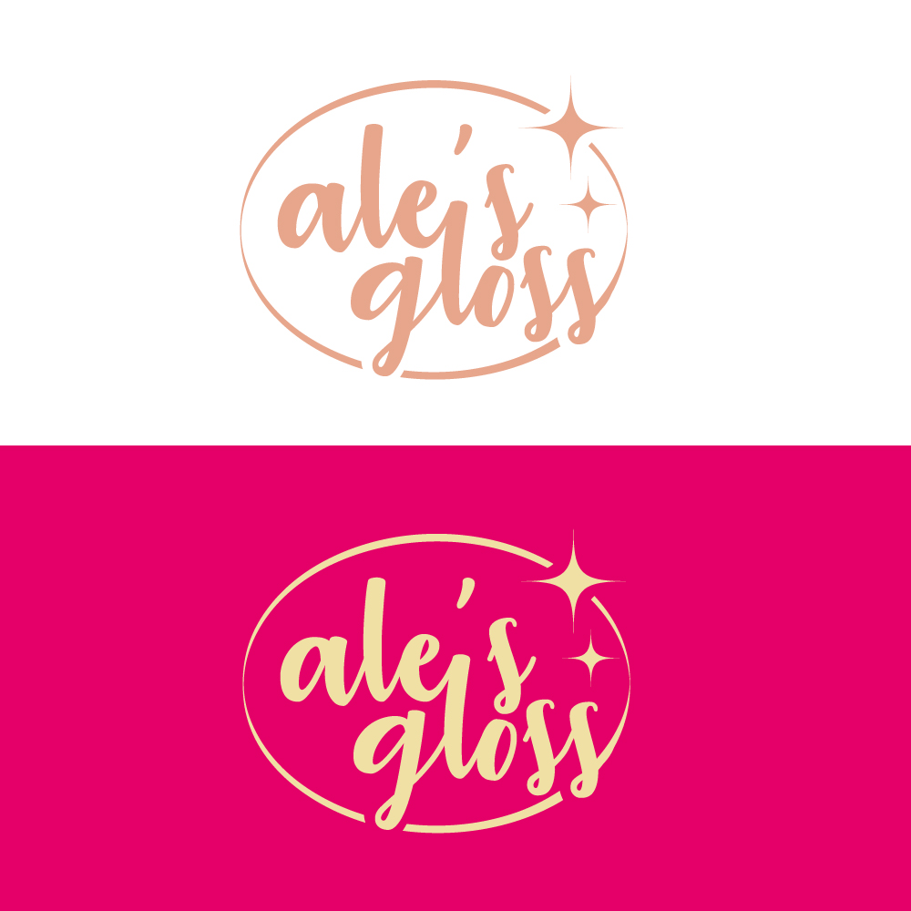 Logo Design by Sujit Banerjee for Ale's gloss | Design #24440725