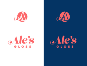Logo Design by wonderland for Ale's gloss | Design: #24438898
