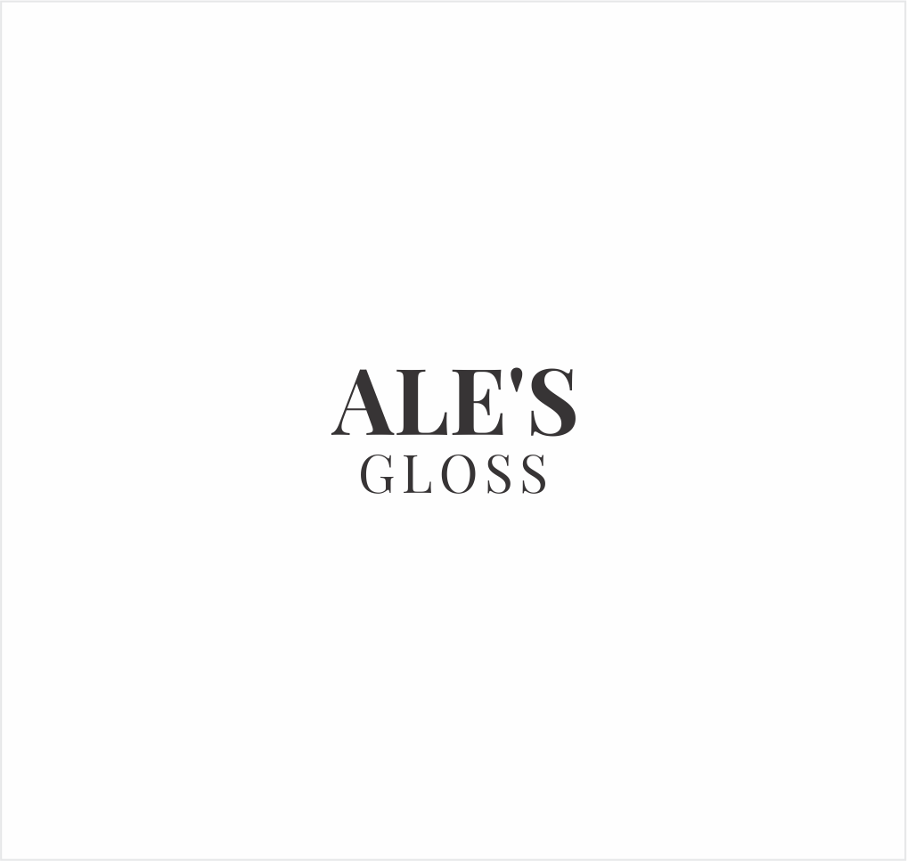 Logo Design by Naavyd for Ale's gloss | Design #24439779