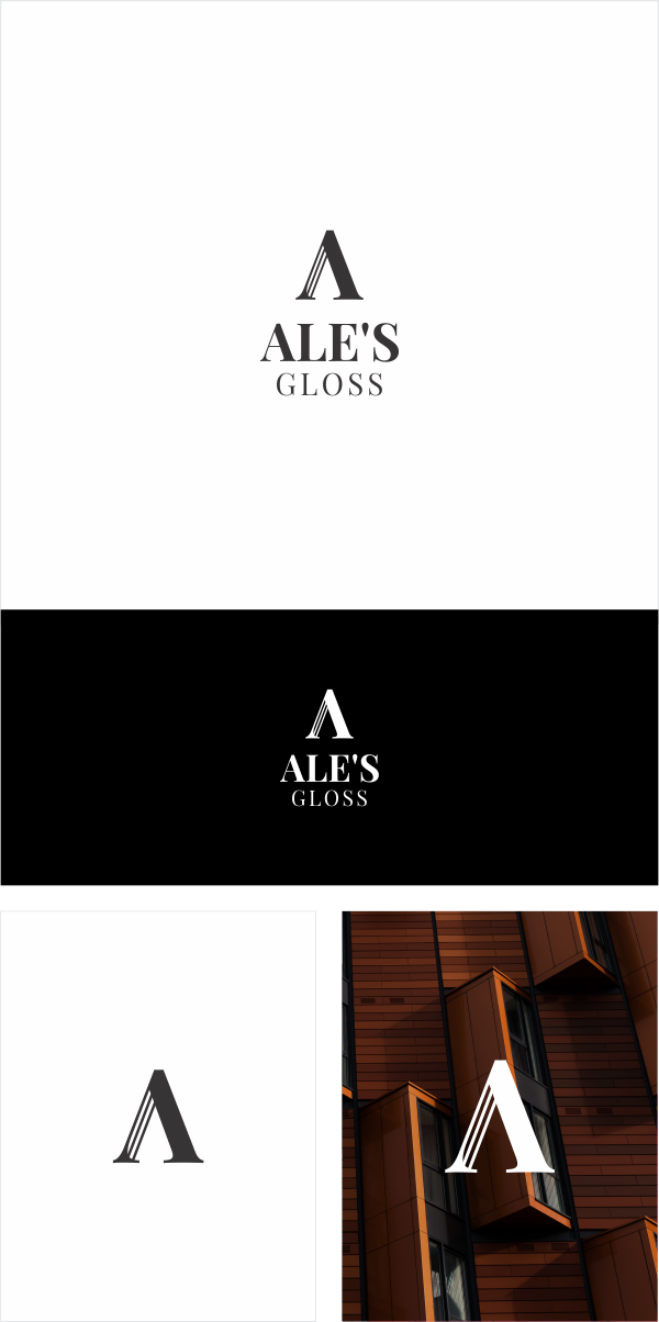 Logo Design by Naavyd for Ale's gloss | Design #24486984