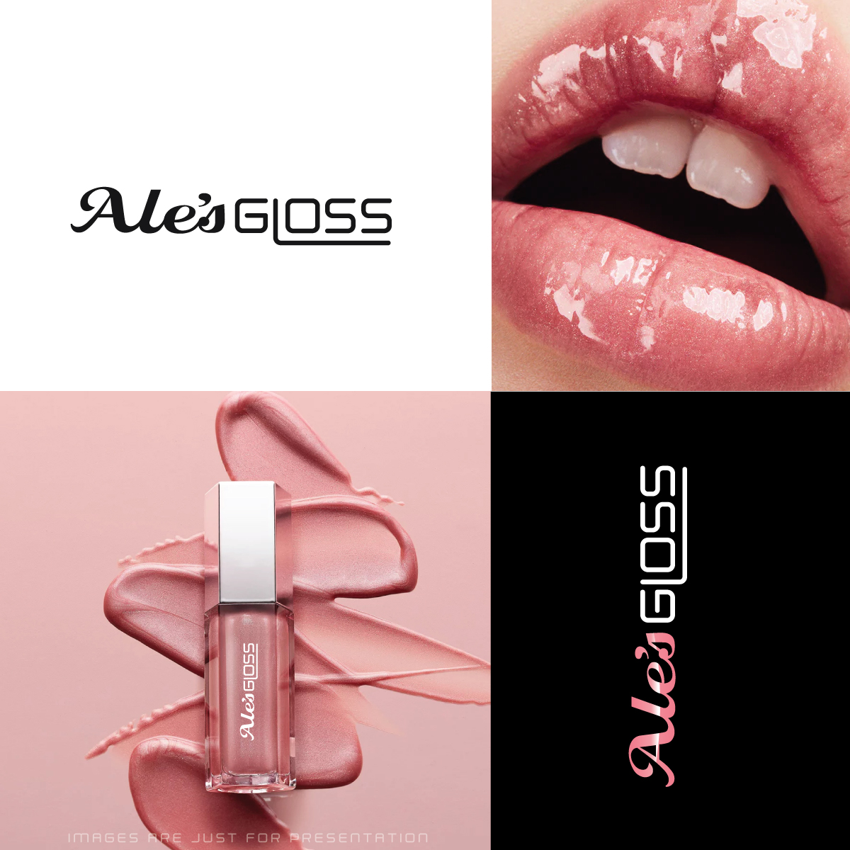 Logo Design by FourtuneDesign for Ale's gloss | Design #24442220