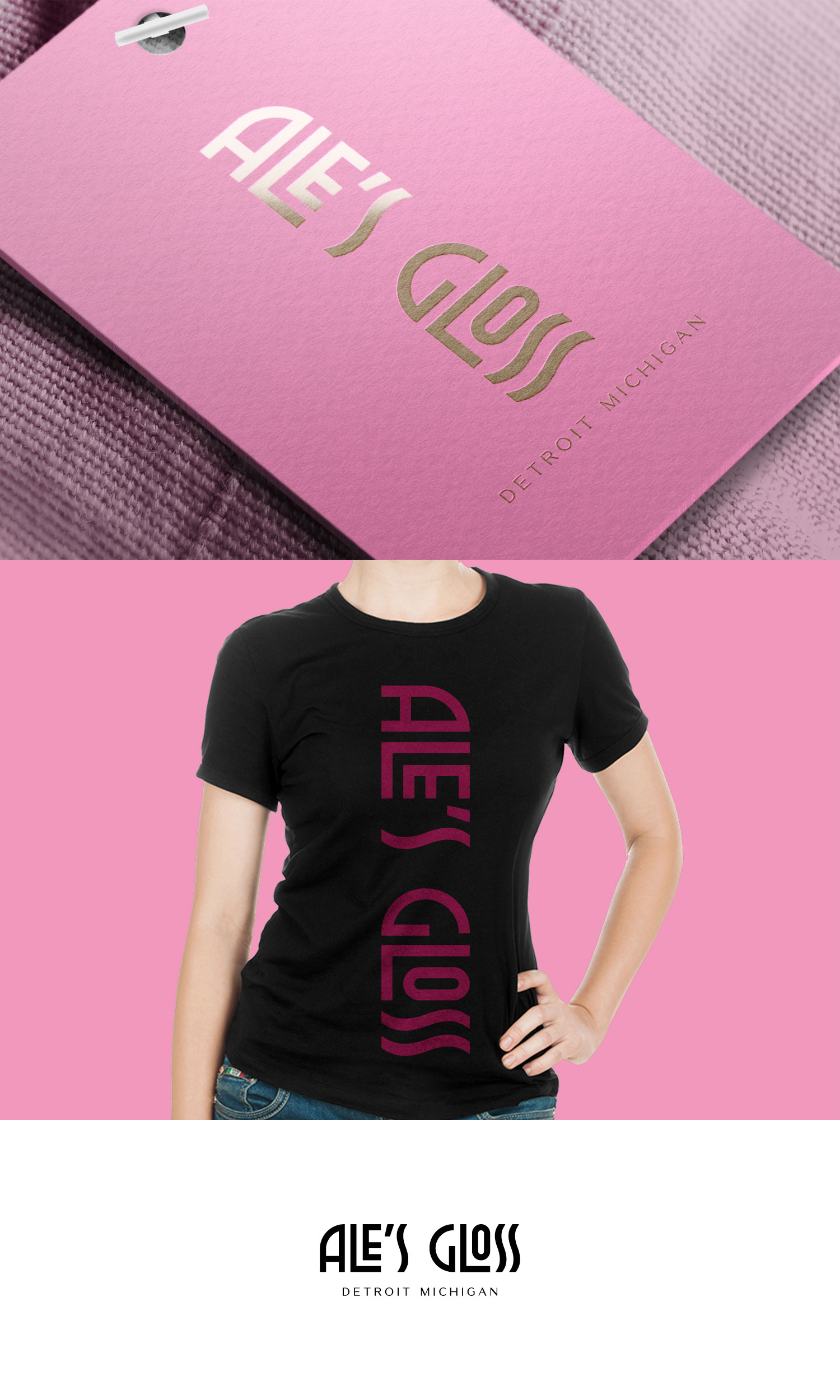 Logo Design by Haja_H2 for Ale's gloss | Design #24438282