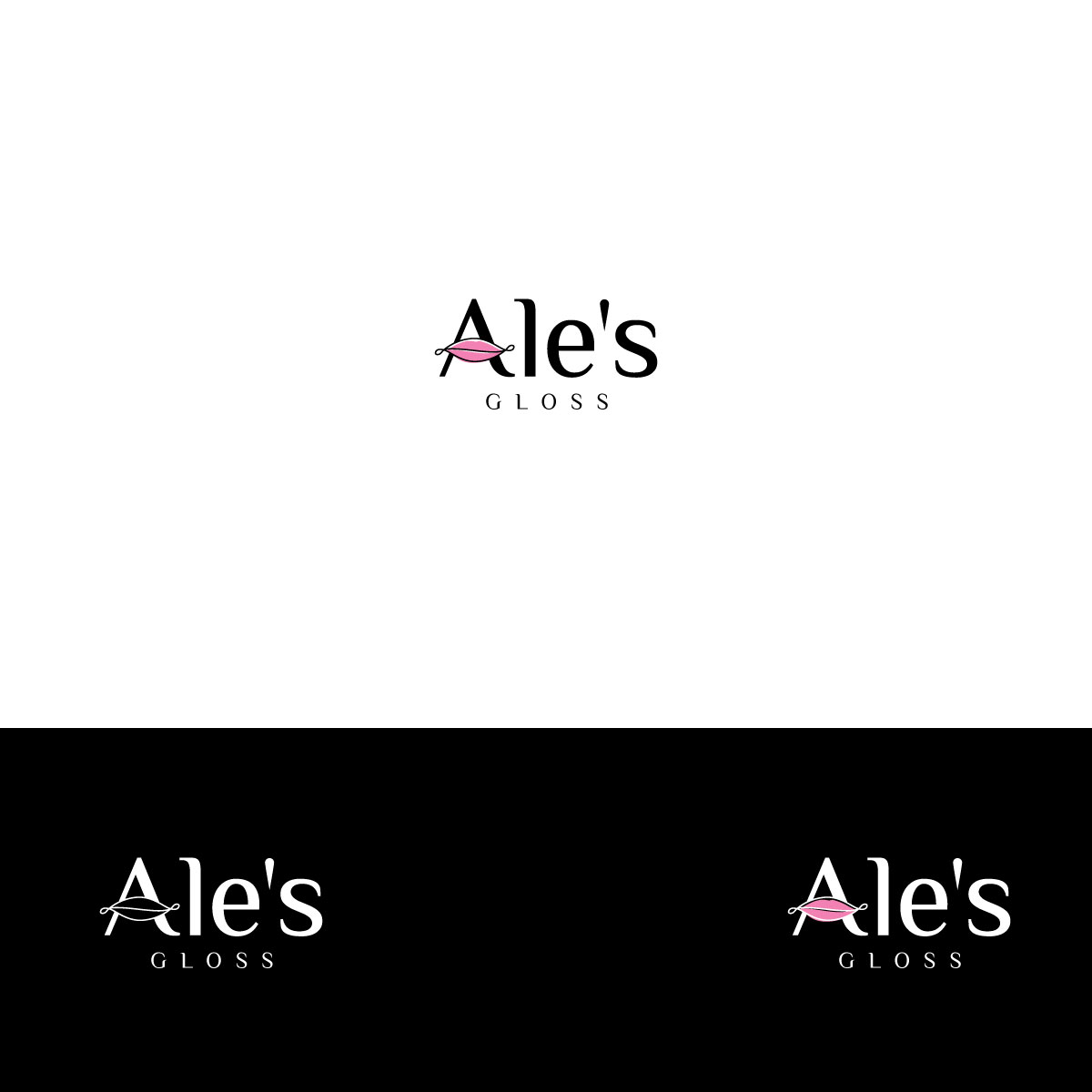 Diseño de Logo por Rii para Ale's gloss | Diseño #24435564