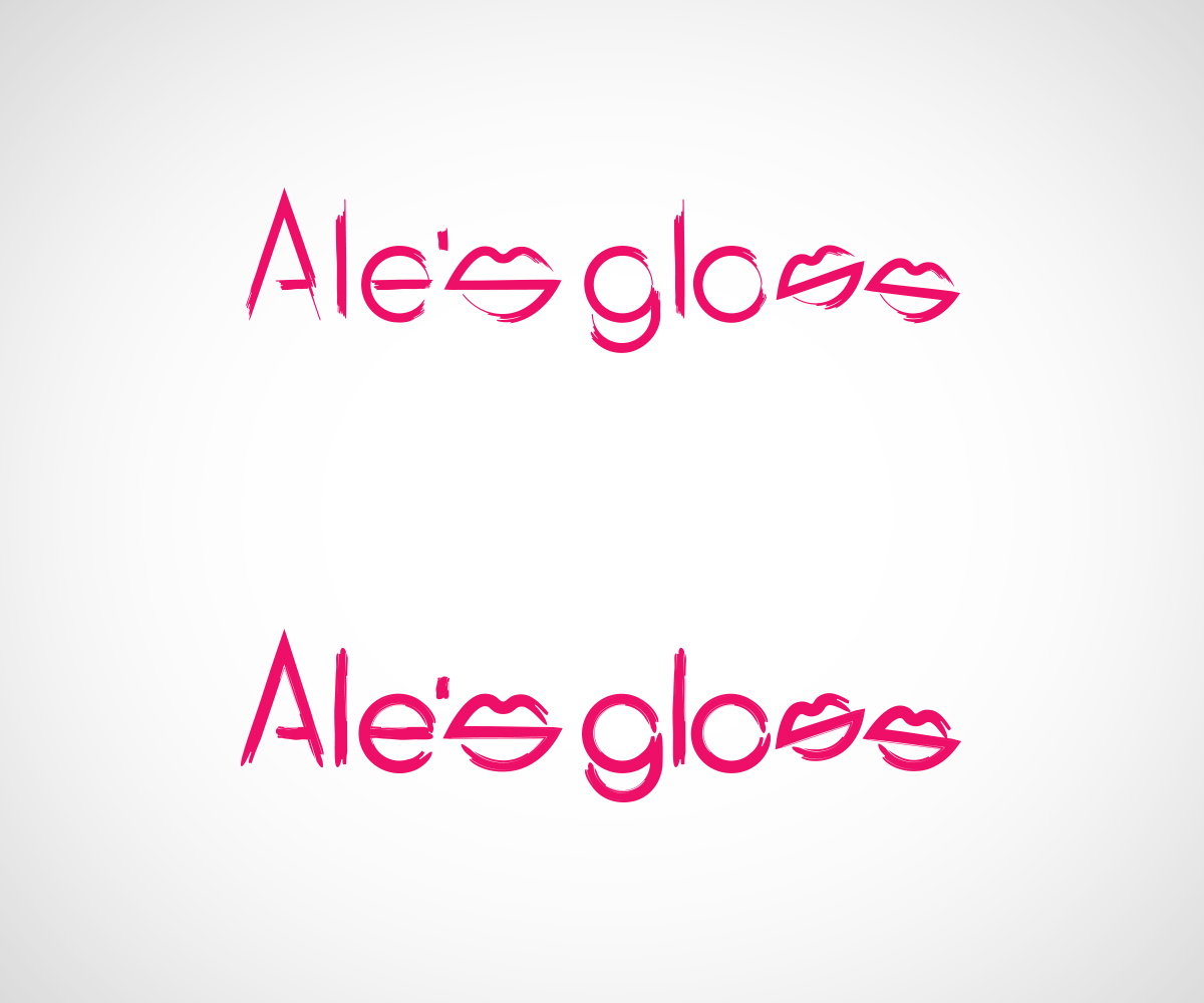 Diseño de Logo por Davis 5 para Ale's gloss | Diseño #24456632