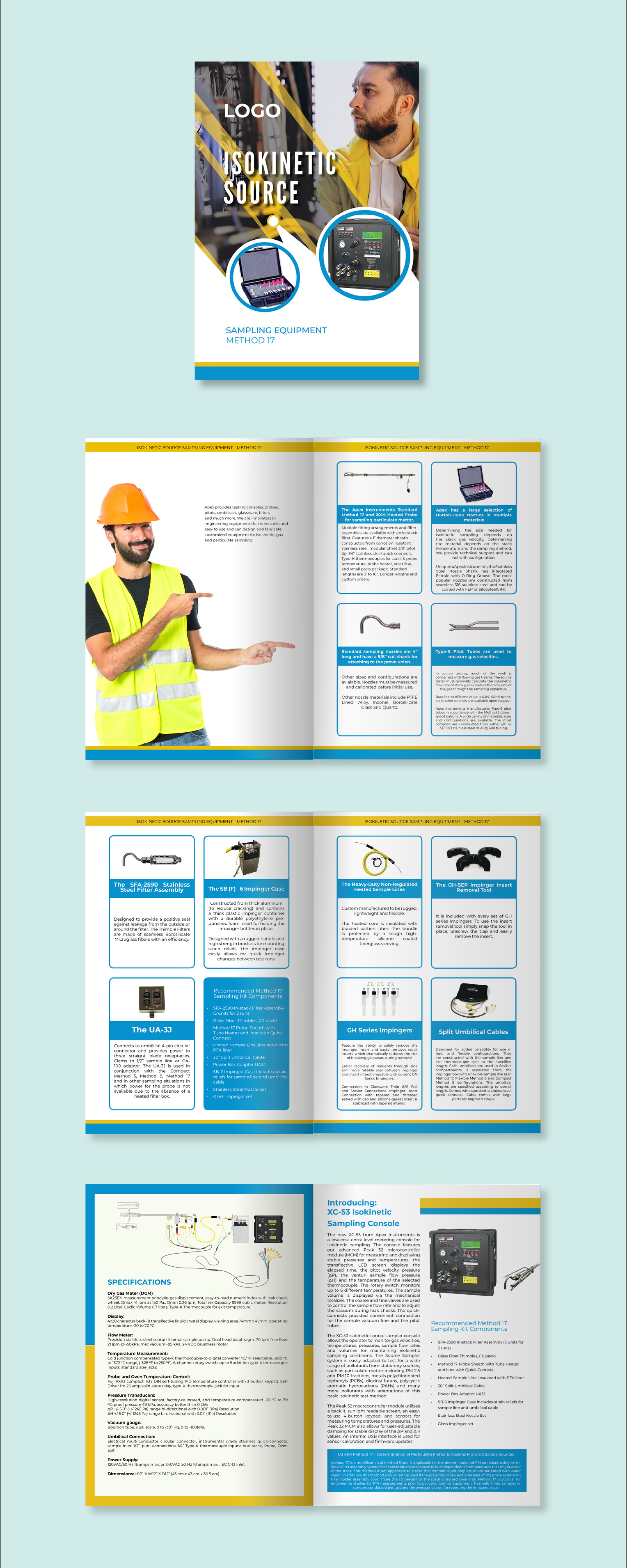 Brochure Design by Louie Fuentes | Manobo Graphic Design Services for Apex Instruments Inc. | Design #24467573