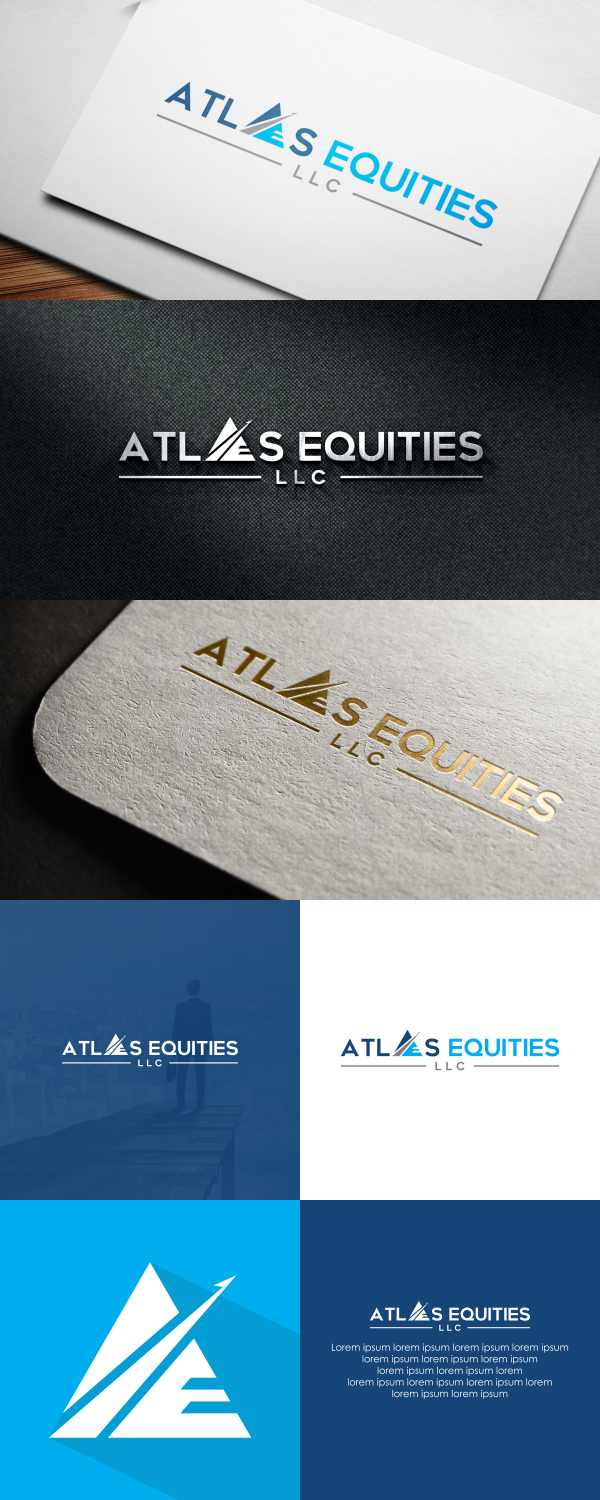 Logo Design by Angkasa Official for Atlas Equities, LLC | Design #24471202
