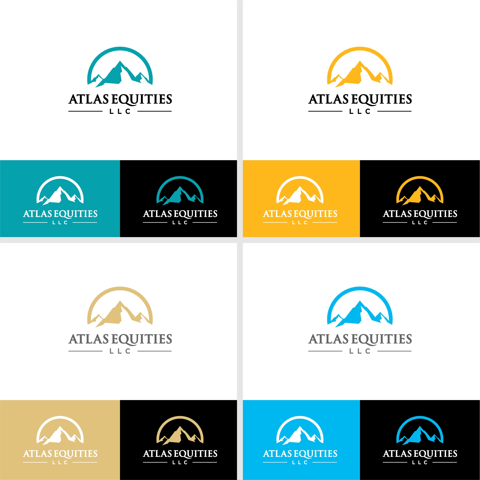 Logo Design by Rusmin Gustamin for Atlas Equities, LLC | Design #24490157