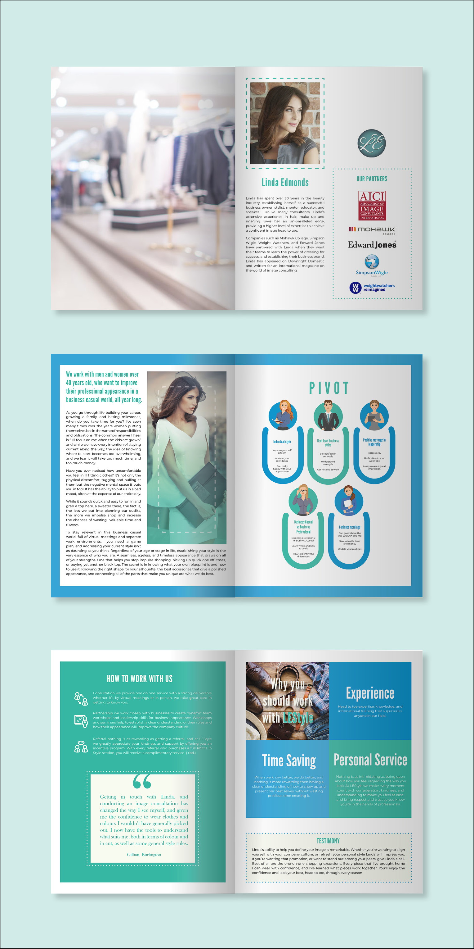 Broschüren-Design von Louie Fuentes | Manobo Graphic Design Services für LEStyle | Design #24472760