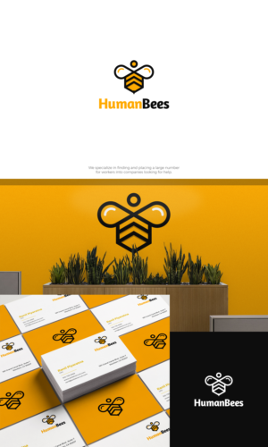Human Bees | Logo Design by JohnM.