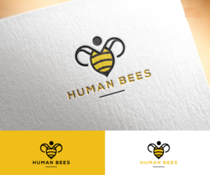 Human Bees | Logo Design by step forward 2