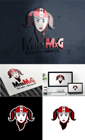 MissMxG - fell safe ride harder as per logo image | Diseño de Logo por Nicolene Barnard