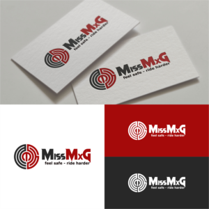 MissMxG - fell safe ride harder as per logo image | Diseño de Logo por tejo