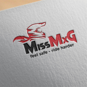 MissMxG - fell safe ride harder as per logo image | Diseño de Logo por Rusmin Gustamin