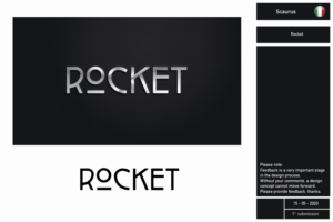 Rocket ( in a large format) | Logo Design by InkThink by Scaurus