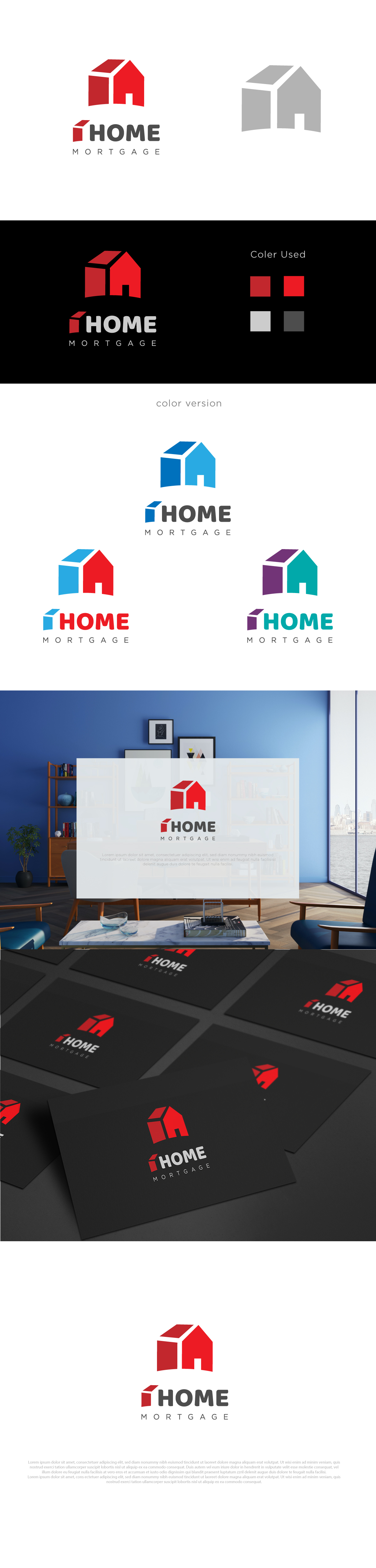 Logo Design by Moon Design. for AIF Mortgage  | Design #24468760