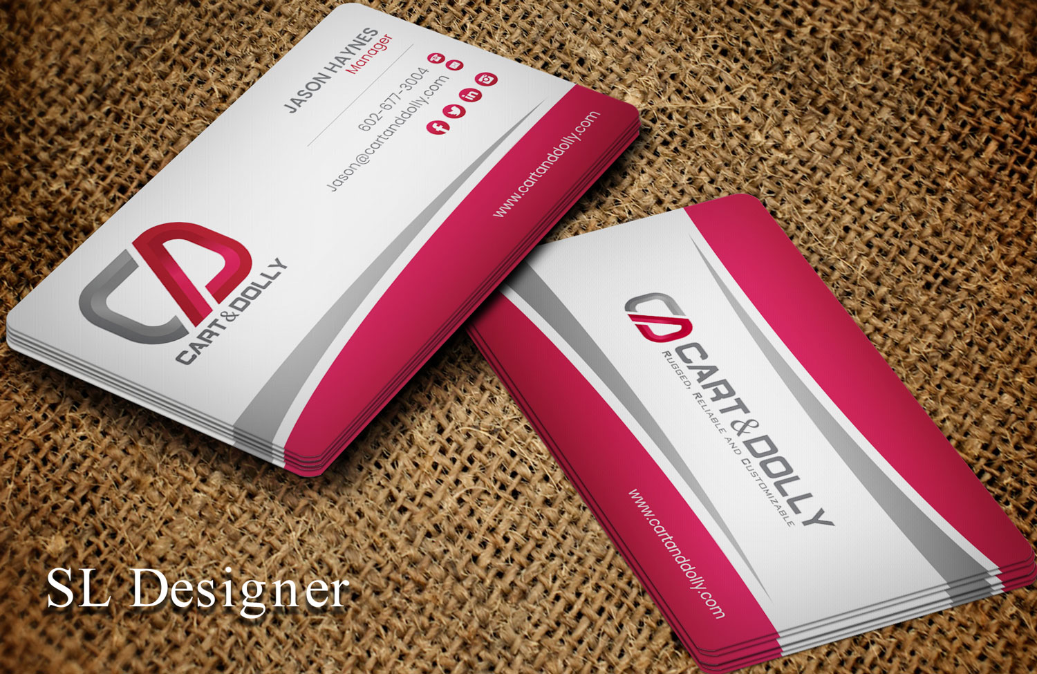Business Card Design by SL Designer for this project | Design #24446996