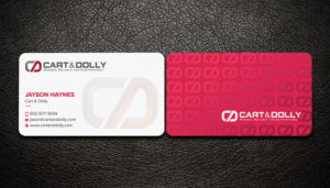 Cart & Dolly Business Card | Business Card Design by sabbir049