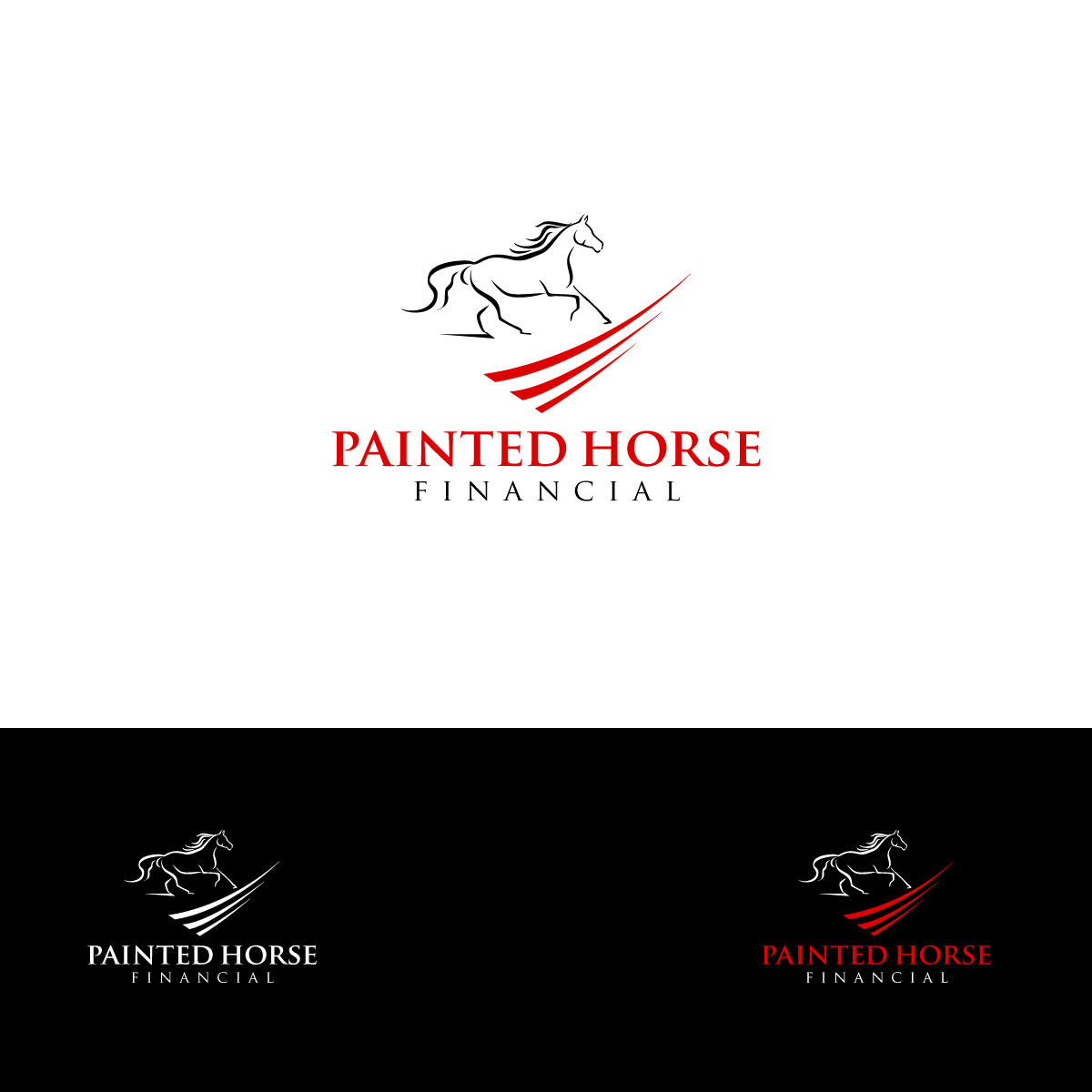 Logo Design by Rii for Painted Horse Financial, LLC | Design #24445913