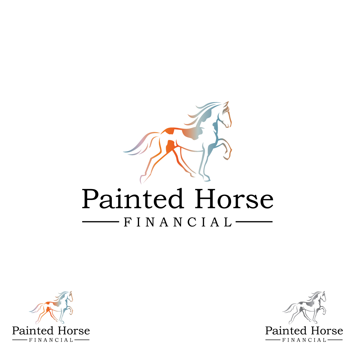 Diseño de Logo por Krish Digiart para Painted Horse Financial, LLC | Diseño #24450134