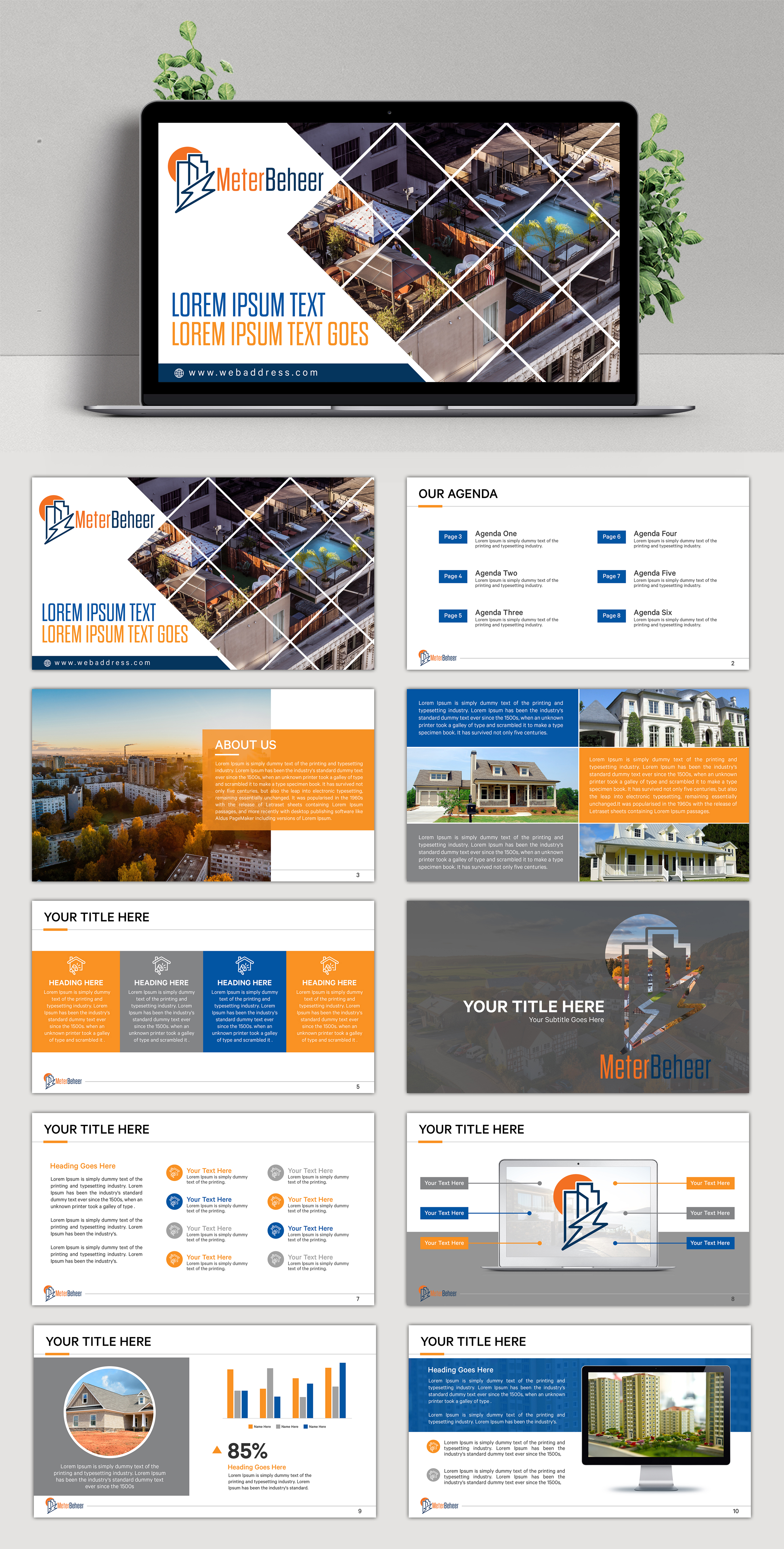 Diseño de PowerPoint por SAI DESIGNS para CHJ Internet | Diseño #24491926