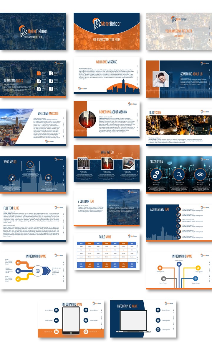 PowerPoint Design by megauntouch for CHJ Internet | Design #24501486