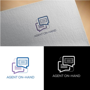 Agent On-Hand | Logo Design by mam1