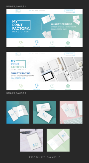 Graphic Design For Website Banner + 4 Product Images - More Work To Follow | Graphic Design by SAI DESIGNS