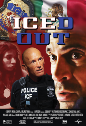ICED OUT MOVIE POSTER a dramatic film  | Grafik-Design von The Freelance Designer