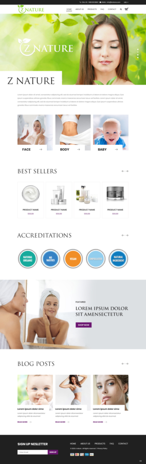 Web Design by pb for this project | Design: #24461577