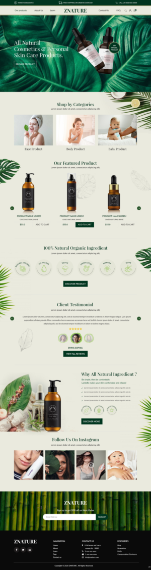 Web Design by pb for this project | Design #24461632