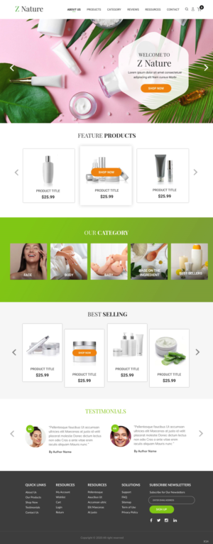 Web Design by pb for this project | Design: #24461635