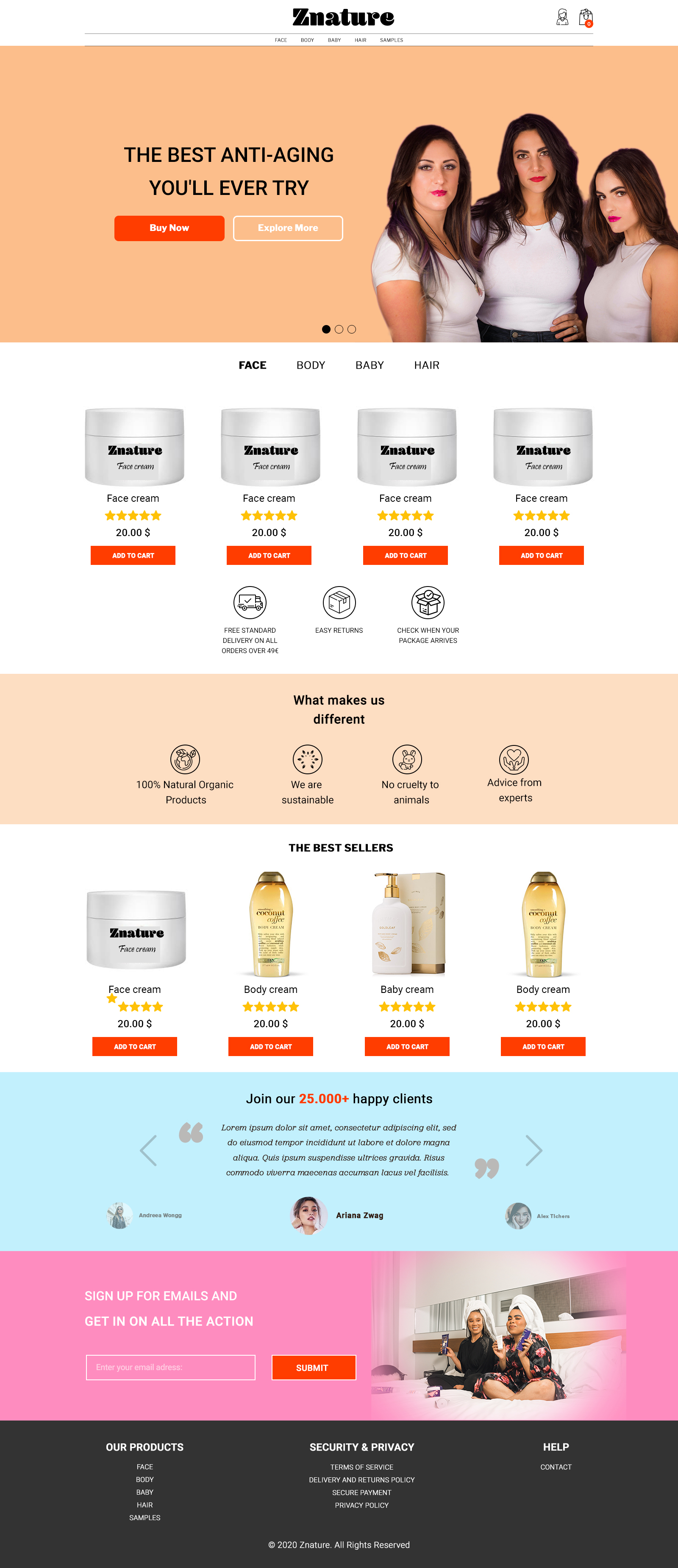 Web Design by Cláudiu for this project | Design #24467228