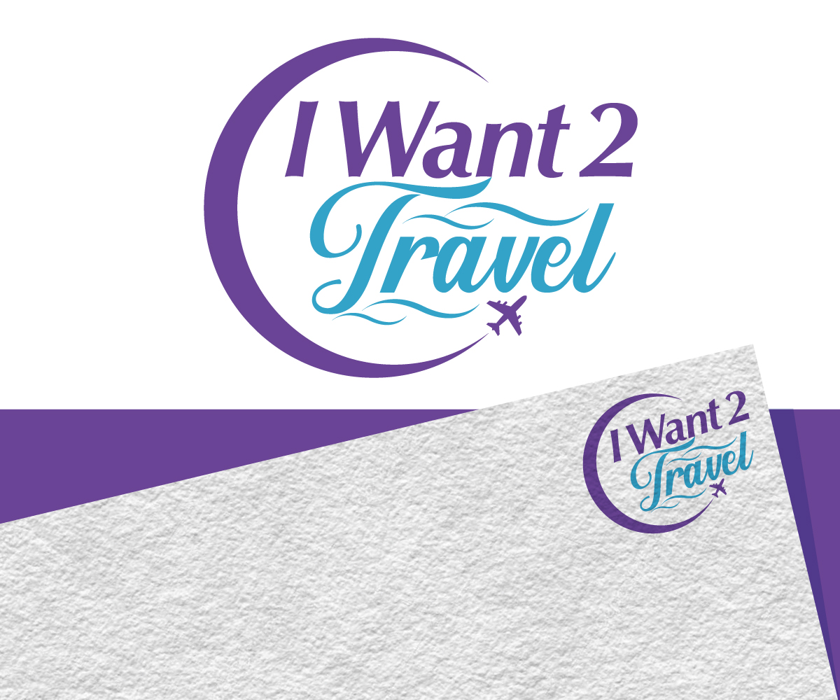 Logo-Design von Jay Design für I Want 2 Travel | Design: #24460653